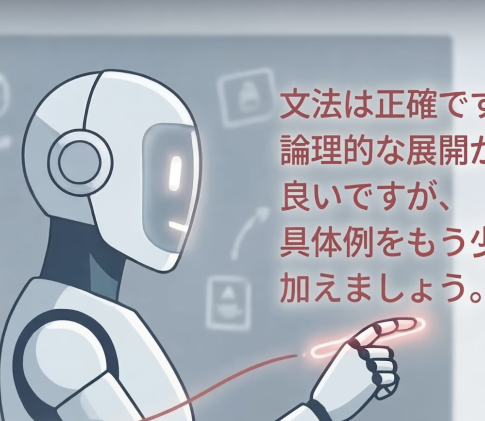 作文の採点にAI導入　特許出願中